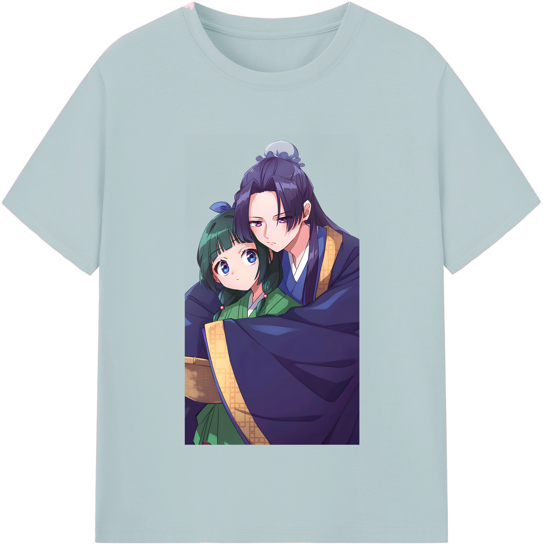 （画像用） 薬屋のひとりごと The Apothecary Diaries 綿100％半袖Tシャツ（フロントプリント）